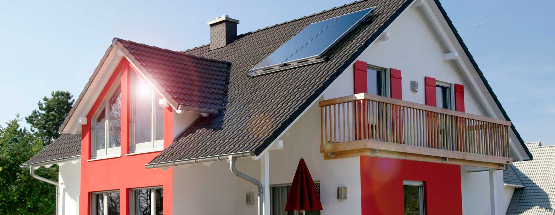 Solarthermie-Anlage